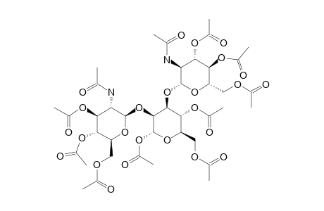2,3-DI-O-(2-ACETAMIDO-3,4,6-TRI-O-ACETYL-2-DESOXY-BETA-D-GLUCOPYRANOSYL)-1,4,6-TRI-O-ACETYL-D-MANNOPYRANOSE
