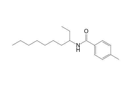 N-(decan-3-yl)-4-methylbenzamide