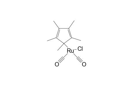 Dicarbonylchloro(1,2,3,4,5-pentamethylcyclopentadienyl)ruthenium