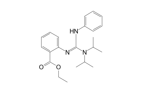 Ethyl 2-[(Phenylamino)(N,N-diisopropylamino)methyleneamino]-benzoate