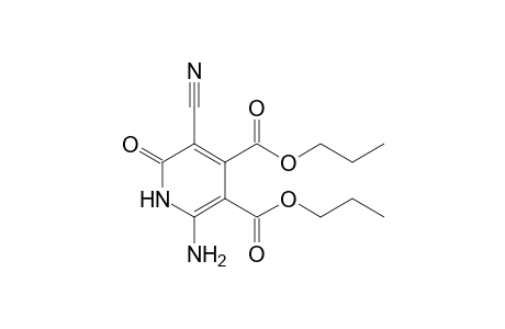 2-Amino-5-cyano-6-keto-1H-pyridine-3,4-dicarboxylic acid dipropyl ester