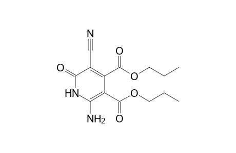 2-Amino-5-cyano-6-keto-1H-pyridine-3,4-dicarboxylic acid dipropyl ester