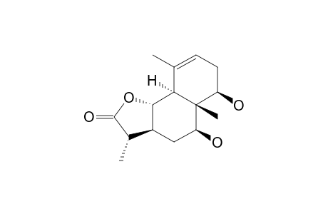 1-BETA,9-BETA-DIHYDROXY-EUDESM-3-EN-5-ALPHA,6-BETA,11-BETA-H-12,6-OLIDE