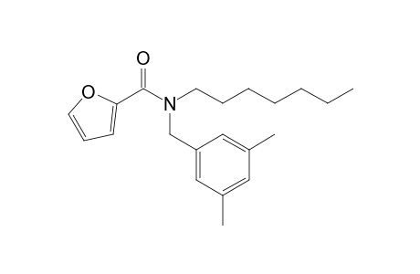 Furane-2-carboxamide, N-(3,5-dimethylbenzyl)-N-heptyl-