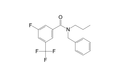 Benzamide, 3-fluoro-5-trifluoromethyl-N-benzyl-N-propyl-