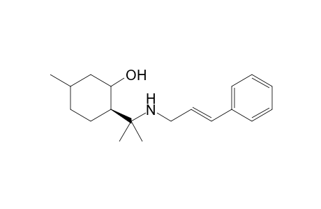 R-N-Cinnamyl-8-aminomenthol