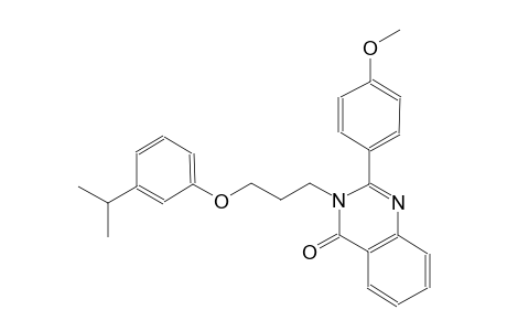 3-[3-(3-isopropylphenoxy)propyl]-2-(4-methoxyphenyl)-4(3H)-quinazolinone
