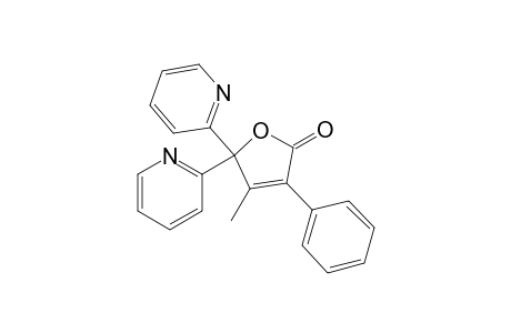 4-Methyl-3-phenyl-5,5-bis(2'-pyridinyl)-2,5-dihydro-2(5H)-furanone