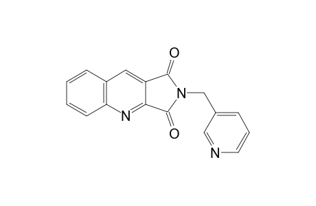 2-(Pyridin-3-ylmethyl)-1H-pyrrolo[3,4-b]quinoline-1,3(2H)-dione