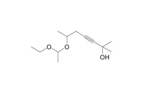 6-(1-Ethoxyethoxy)-2-methylhept-3-yn-2-ol