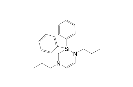 1,1-Diphenyl-2,5-dinpropyl-3,4-dehydro-2,5-diazasilinane