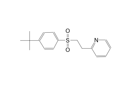 pyridine, 2-[2-[[4-(1,1-dimethylethyl)phenyl]sulfonyl]ethyl]-