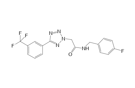 2H-1,2,3,4-Tetrazole-2-acetamide, N-[(4-fluorophenyl)methyl]-5-[3-(trifluoromethyl)phenyl]-