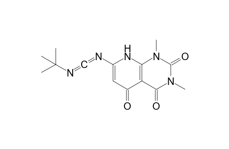 7-(tert-butyliminomethyleneamino)-1,3-dimethyl-8H-pyrido[2,3-d]pyrimidine-2,4,5-trione