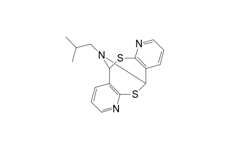 5,11-Imino-5H,11H-[1,5]dithiocino[2,3-b:6,7-b']dipyridine, 13-(2-methylpropyl)-