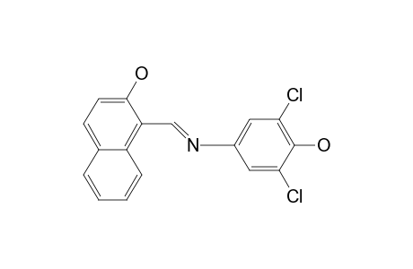 2,6-Dichloro-4-[2-hydroxy-1-naphthylmethylene]aminophenol