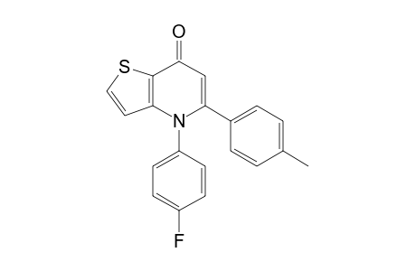 4-(4-Fluorophenyl)-5-p-tolylthieno[3,2-b]pyridin-7(4H)-one