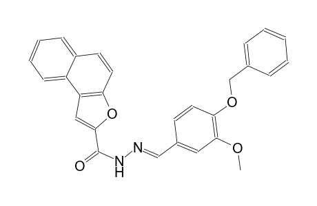 N'-{(E)-[4-(benzyloxy)-3-methoxyphenyl]methylidene}naphtho[2,1-b]furan-2-carbohydrazide