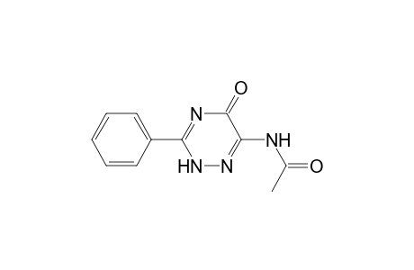 Acetamide, N-(2,5-dihydro-5-oxo-3-phenyl-1,2,4-triazin-6-yl)-