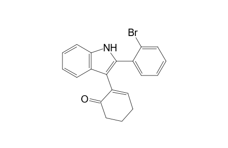 2-[2-(2-Bromophenyl)-1H-indol-3-yl]cyclohex-2-en-1-one