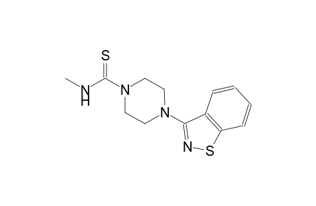1-piperazinecarbothioamide, 4-(1,2-benzisothiazol-3-yl)-N-methyl-