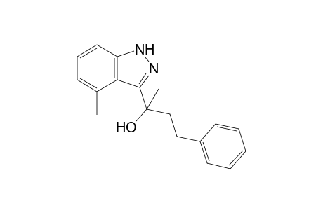 2-(4'-Methyl-1H-indazol-3'-yl)-4-phenylbutan-2-ol