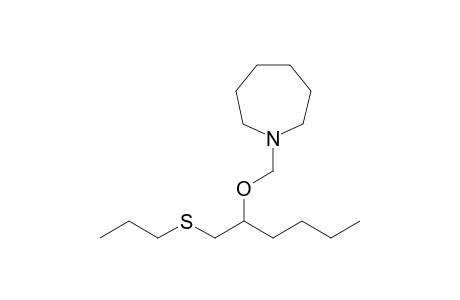 1-(1-Propylsulfanylmethylpentyloxymethyl)-azepane