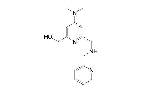 [4-(dimethylamino)-6-[(2-pyridylmethylamino)methyl]-2-pyridyl]methanol