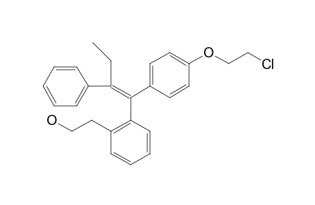 1-[4-(2-CHLOROETHOXY)-PHENYL]-1-[2-(HYDROXYETHYL)-PHENYL]-2-PHENYLBUT-1-ENE;Z-ISOMER