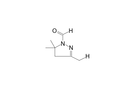 (E)-1-FORMYL-3,5,5-TRIMETHYLPYRAZOLINE