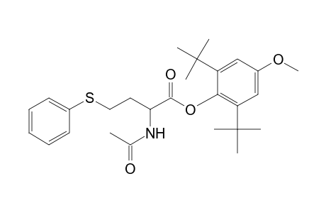 DL-Homocysteine, N-acetyl-S-phenyl-, 2,6-bis(1,1-dimethylethyl)-4-methoxyphenyl ester