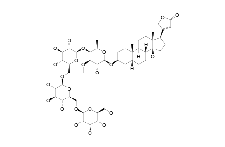 DIGITOXIGENIN_BETA-D-GENTIOTRIOSYL-(1->4)-BETA-D-DIGITALOSIDE