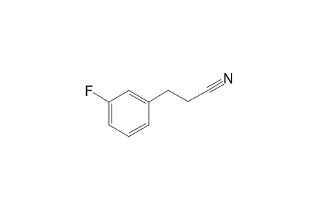 3-(3-Fluorophenyl)propanenitrile