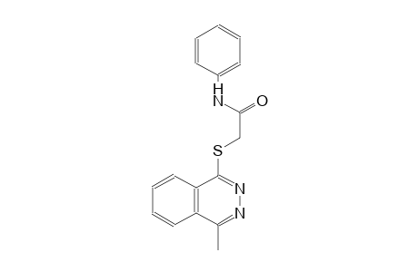 2-[(4-methyl-1-phthalazinyl)sulfanyl]-N-phenylacetamide