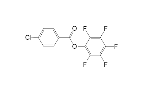 4-Chlorobenzoic acid, pentafluorophenyl ester