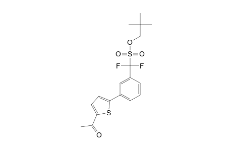 NEOPENTYL-3-(5-ACETYL-2-THIENYL)-DIFLUOROMETHANESULFONATE