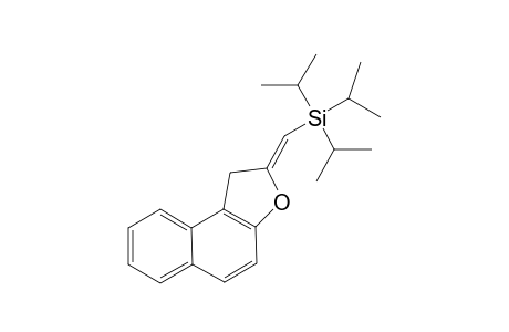 2-((Z)-Triisopropylsilylmethylidene)-2,3-dihydronaphto[2,1-b]furan