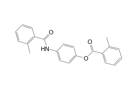 4-[(2-Methylbenzoyl)amino]phenyl 2-methylbenzoate
