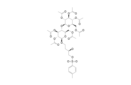(3R)-3-HYDROXY-4-TOSYLOXYBUTYL-HEPTA-O-ACETYL-BETA-CELLOBIOSIDE