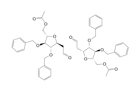 2-(5-O-ACETYL-2,3-DI-O-BENZYL-L-ARABINOFURANOSYL)-ETHYL-ALDEHYDE