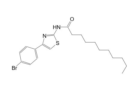N-[4-(4-bromophenyl)-1,3-thiazol-2-yl]undecanamide