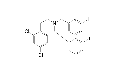 N,N-Bis(3-iodobenzyl)-2,4-dichlorobenzeneethanamine