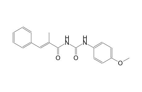 N-(4-methoxyphenyl)-N'-[(2E)-2-methyl-3-phenyl-2-propenoyl]urea