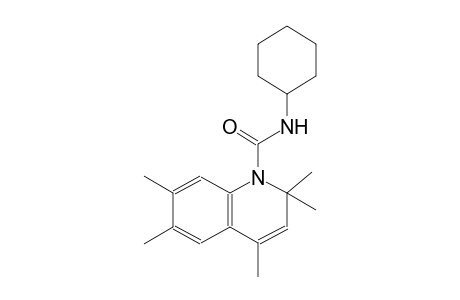 N-cyclohexyl-2,2,4,6,7-pentamethyl-1(2H)-quinolinecarboxamide