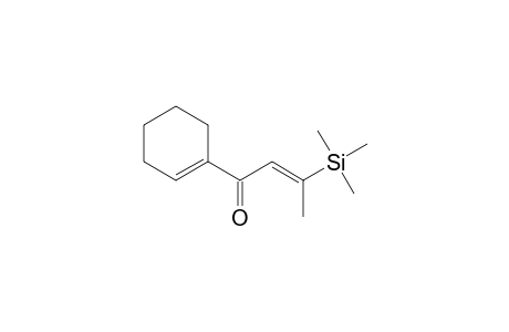 2-Buten-1-one, 1-(1-cyclohexen-1-yl)-3-(trimethylsilyl)-, (Z)-