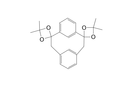 Dispiro[1,3-dioxane-2,2'-tricyclo[9.3.1.1(4,8)]hexadeca[1(15),4,6,8(16),11,13]hexaene-10',2''-[1,3]dioxane]