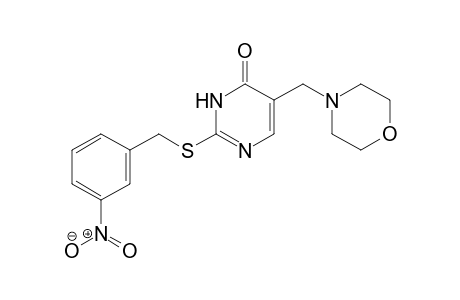 2-m-nitrobenzylthio-5-morpholinomethyluracil