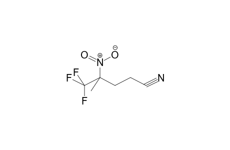 4-NITRO-4-METHYL-5,5,5-TRIFLUOROPENTANOIC ACID, NITRILE