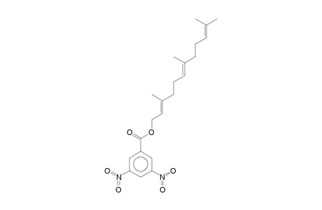3,5-Dinitrobenzoic acid, 3,7,11-trimethyldodeca-2,6,10-trienyl ester