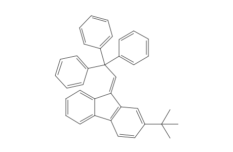 (E)-2-tert-Butyl-9-(2,2,2-triphenylethylidene)fluorene